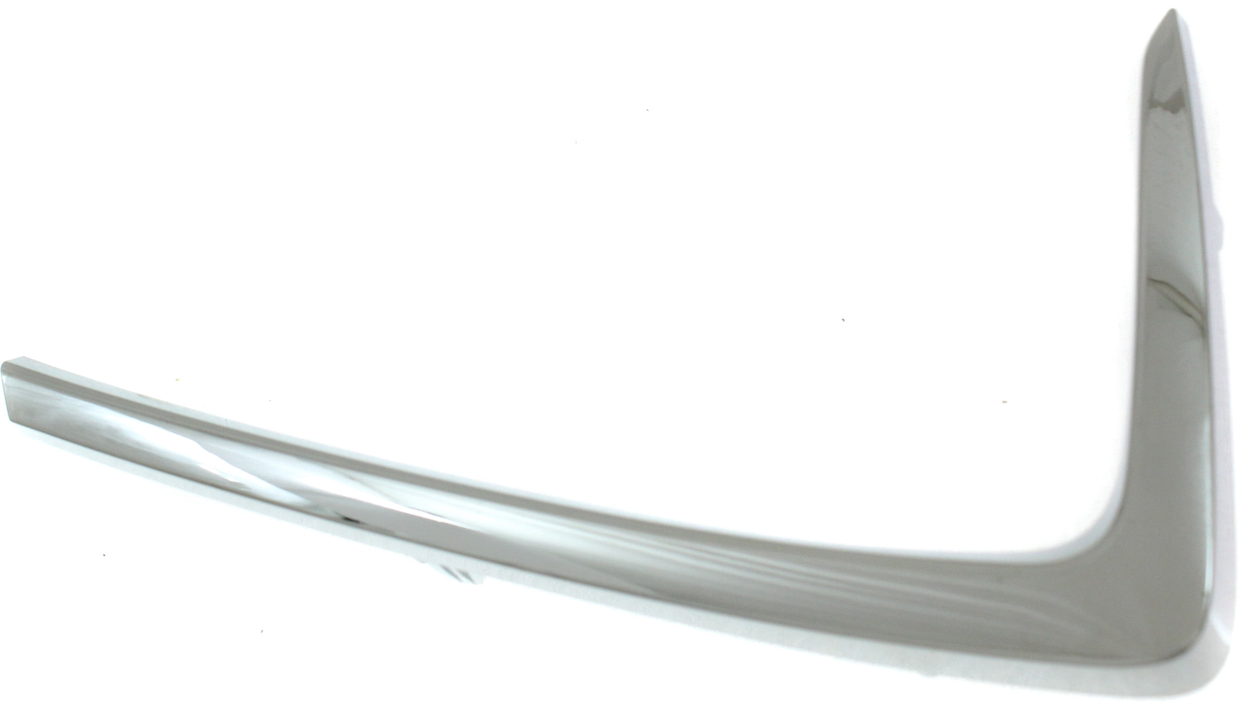 Grille Trim Compatible with 2016-2020 Toyota Yaris 2016 Scion iA Front, Right Passenger Side, Outer Chrome