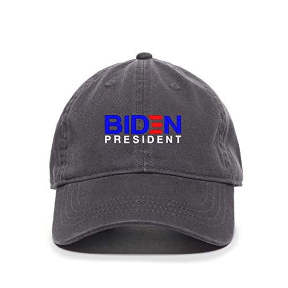 Joe Biden 2020 for President Election Campaign Baseball Cap Embroidered Cotton Adjustable Dad Hat Charcoal