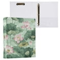 thumbnail image 3 of Iauyy PVC Round Ring Binders, 200 Page Capacity, 2 Pack，Flowers, 3 of 8