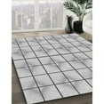 thumbnail image 2 of Ahgly Company Indoor Rectangle Patterned Gunmetal Gray Area Rugs, 8' x 10', 2 of 6