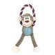 thumbnail image 3 of Mascota de peluche suave que suena, protección de limpieza de dientes, masticar, morder, juguete de entrenamiento interactivo para perros y monos, 3 of 9