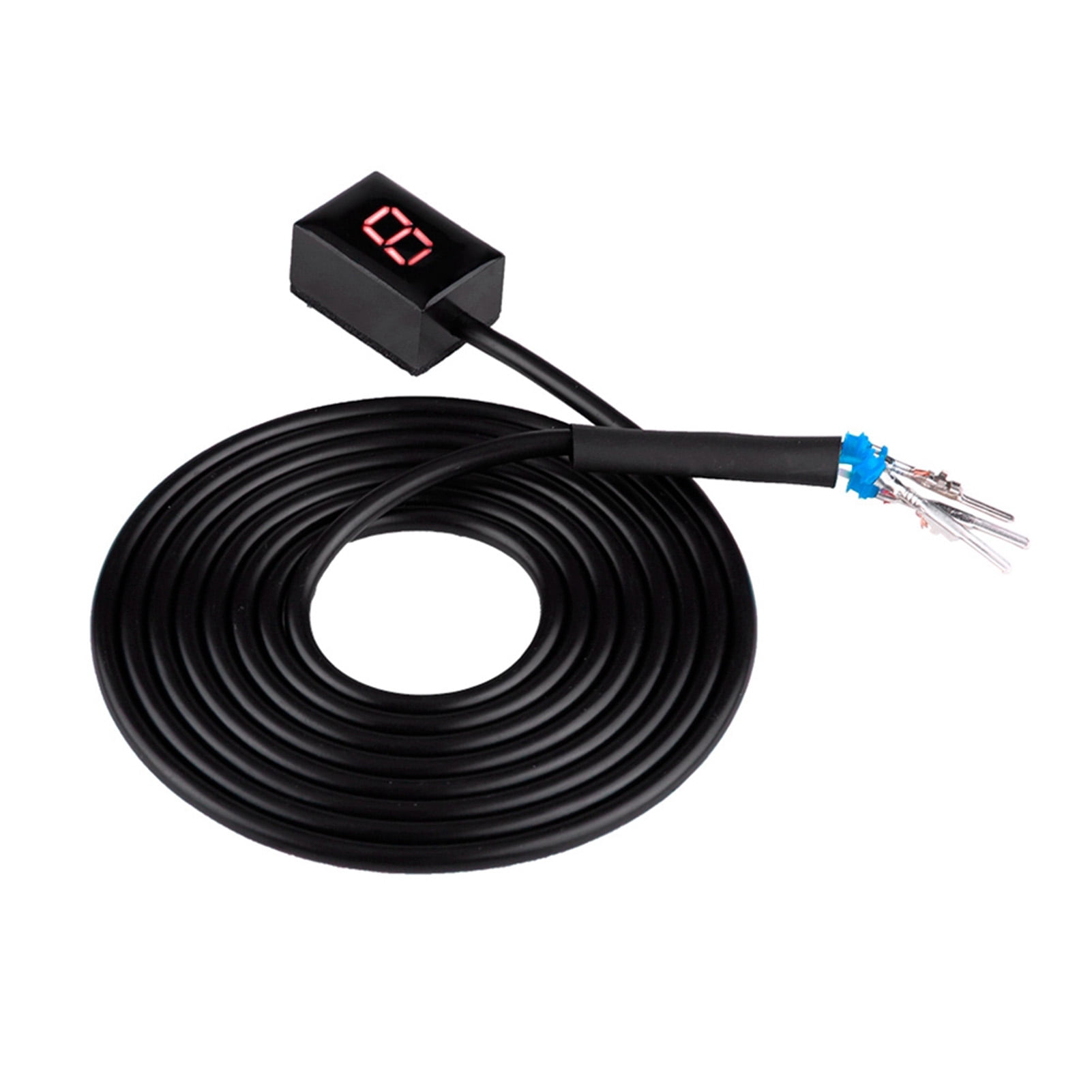 Indicatore Di Marcia Digitale LED Universale Per Moto A 5 Marce | Display Luminoso Con Sensore, Facile Da Programmare, Per Cambio Preciso