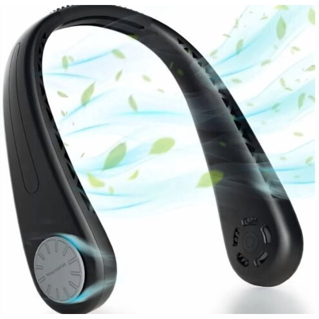 Ventilateur de Cou Suspendu Portable Rechargeable par USB, Refroidisseur d'Air, Climatiseur