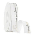 thumbnail image 6 of BLESIYA Valentine's Day Ribbon Cake Decoration Heart Ribbon for Home Holiday Wedding White, 6 of 8