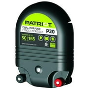 Patriot 803403 2.0 Joule P20 DUAL Purpose Fence Energizer - Black