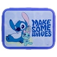 thumbnail image 1 of Lunch Box Rectangular 3 Divisiones, Diseño Stitch & Trapos, Contenedor para Alimentos Infantil Hecho de Plástico, 1 of 5