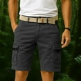 thumbnail image 5 of Men's Casual Shorts for Daily Wear Comfortable Cargo Utility Outdoor Hiking Travel Street Style, 5 of 7