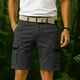 thumbnail image 4 of WILLBEST Pantalones Cortos Cargo Casuales para Hombre, para El Trabajo, de Corte Holgado, con Bolsillos para Exteriores, para Senderismo, Viajes y Uso Diario., 4 of 8