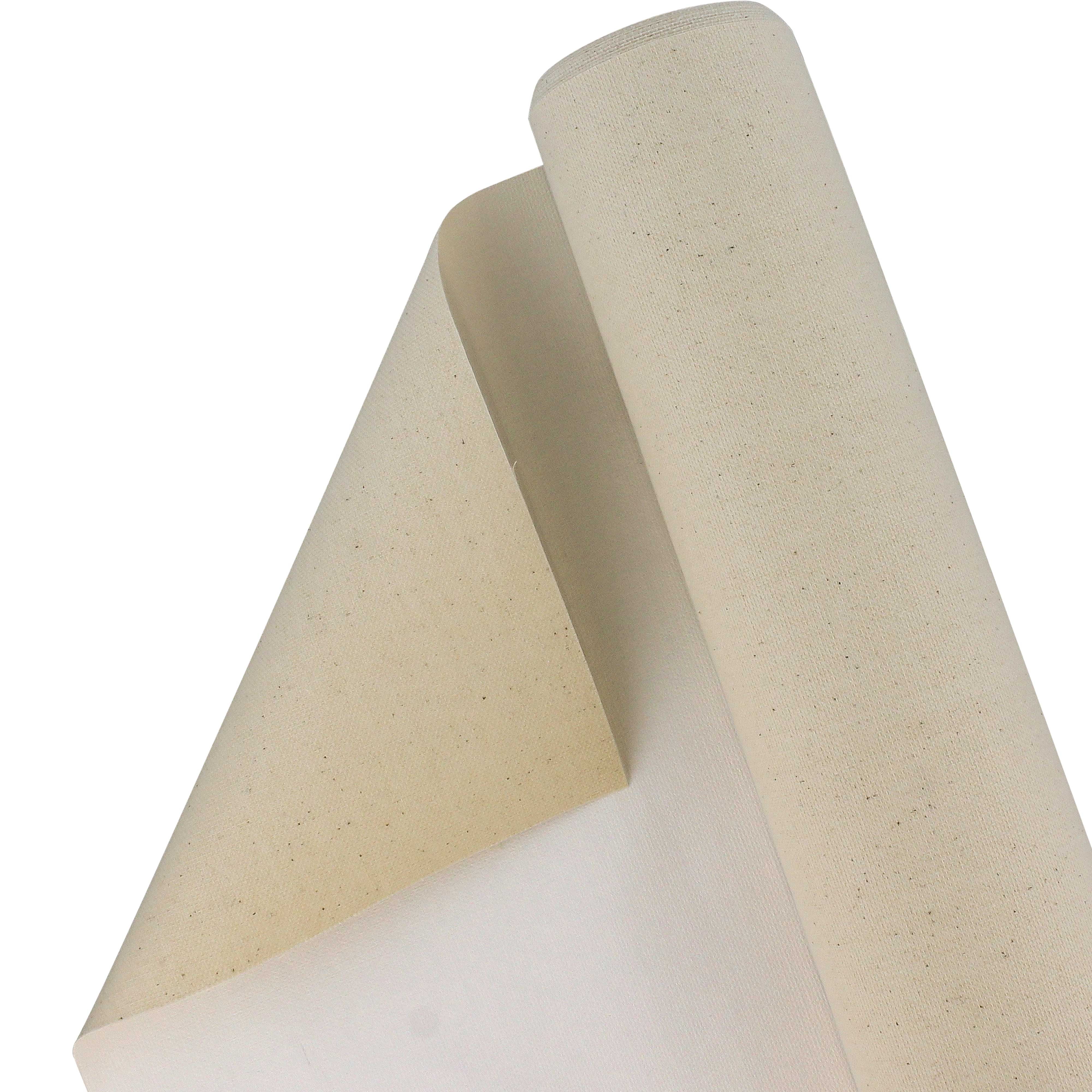 U.S. Art Supply 36" Wide x 6 Yard Long Canvas Roll 100 Cotton 12