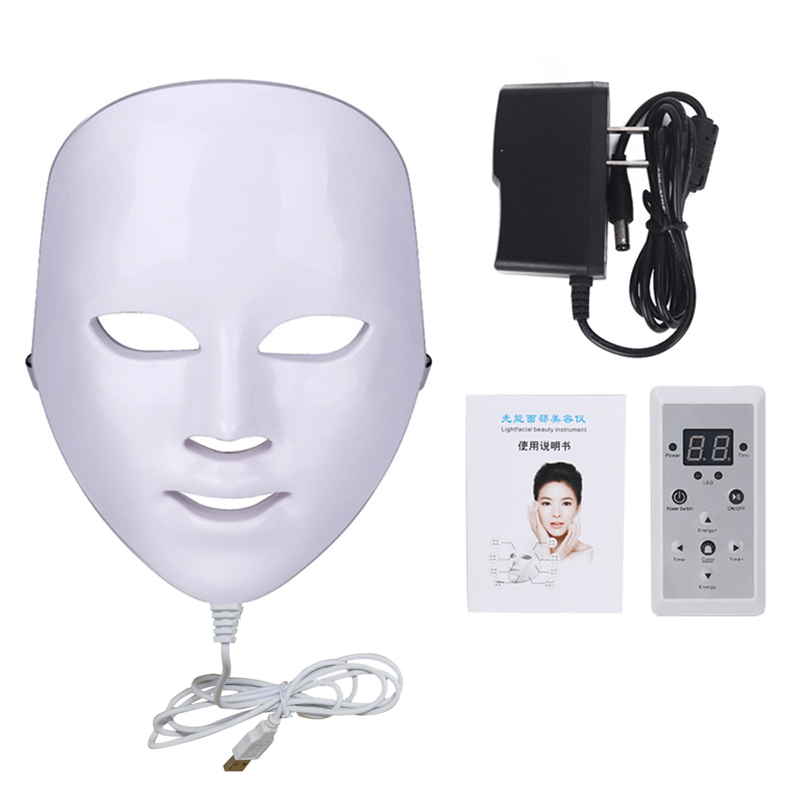 LED Face Mask Light Photon Mask Beauty Face Mask Acne Treatment Mask