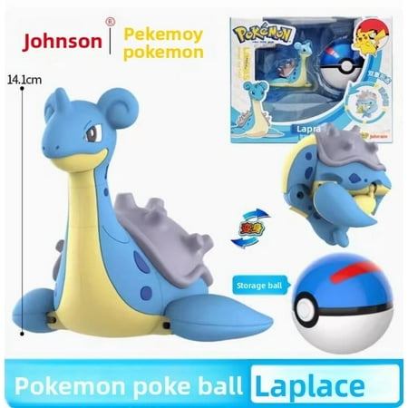 Official Johnson's Pokémon Pikachu Mewtwo Pokémon Ball Children's Boys Toy Set New