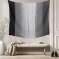 thumbnail image 5 of Black Gray Ombre Small Tapestry for Bedroom Wall Hanging Tapestry, Vintage Country Wooden Ceiling Backdrop Tapestries Poster Blanket Wall Decor for Teens Room Living Room Dorm 23" x 28", 5 of 8
