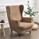 thumbnail image 1 of Funda, cubre sillón, sillón orejero, fundas protectoras gruesas de jacquard liso, funda para sillón, 1 of 4
