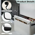 thumbnail image 5 of SEANATIVE Aesthetic Mushroom Refrigerator Door Handle Covers 2 Pcs Washable Fridge Handle Covers Protector Kitchen Decor Keep Your Kitchen Appliance Clean for Fridge Ovens Dishwashers, 5 of 7
