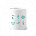 thumbnail image 1 of Blue Hippocampus Marine Life Pattern Toothbrush Pen Holder Mug Cerac Stand Pencil Cup, 1 of 2