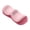 Pink, variant on Ergonomic Knee-contouring Wedge Pillow for Back Sleeping, Memory Foam Leg Pillow for Muscle Relaxation, Sleep Improvement, Knee Support, Leg Elevation (Pink, 19.7x7.8x5.7'')