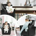 thumbnail image 4 of Costway Kids Recliner Armchair Children's Furniture Sofa Seat Couch Chair w/Cup Holder Black, 4 of 12