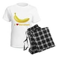 thumbnail image 4 of CafePress - I Love Banana Women's Light Pajamas - Women's Short Sleeve Print T-Shirt and Pants Light Cotton Pajama Set, 4 of 7