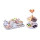 thumbnail image 2 of Juego de para fiesta, soporte de madera para postre y pastel, juego de simulación, juego de comida de madera, juego de té para niños para, 2 of 9