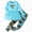 Y216-Blue, variant on Cdudpw Toddler Girls Pants Set Love Heart Print Outfits Set Ruffle Dress and Pants Outfit Set(Y216-Pink)