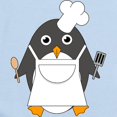 thumbnail image 2 of CafePress - Chef Penguin - Baby Light Bodysuit, Size Newborn - 24 Months, 2 of 4