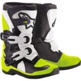 thumbnail image 2 of Alpinestars Tech 3S Kids MX Offroad Boots Black/White/Flo Yellow 11 USA, 2 of 2