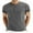 08-Dark Gray, variant on JWD Classic henley style Three button henley closure, Mens Henley Short Sleeve T-Shirt Cotton Casual Shirt Mens ShirtsSummer Daily T-Shirts