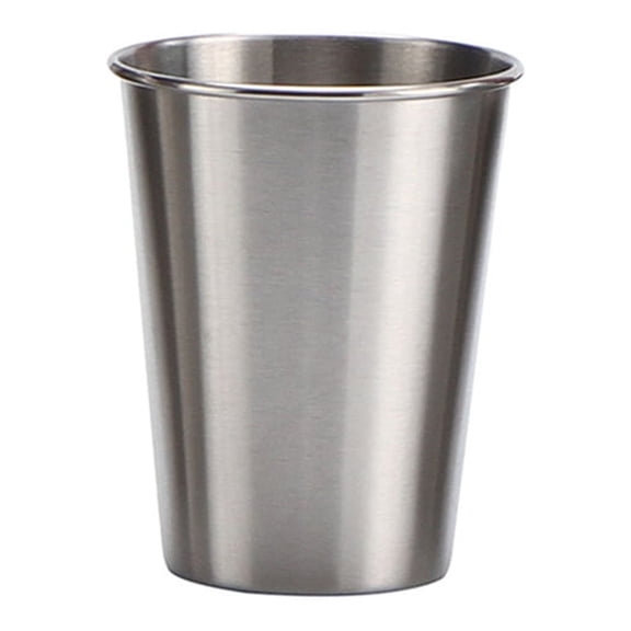 Stainless Steel Metal Beer Cup Wine Cups Coffee Tumbler Tea Milk Mugs Outdoor Travel Kitchen Home Camping 30ml-500ml