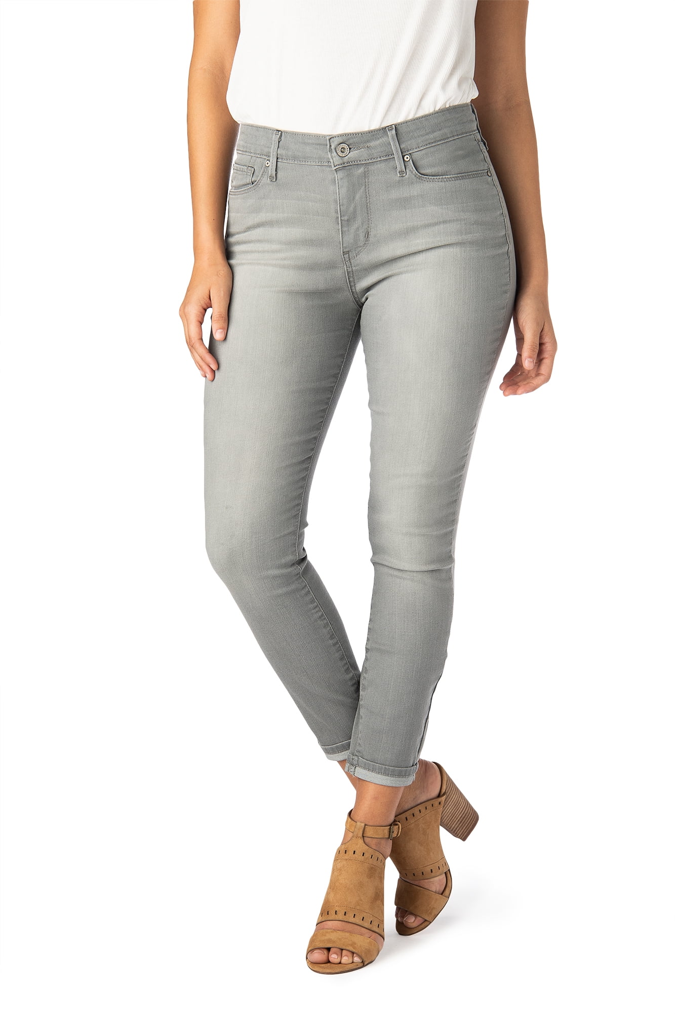 signature high rise super flare jean