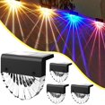 thumbnail image 1 of Luz solar para cercas, 4 piezas de iluminación para caminos, luz solar para terrazas, luces solares para escalones a prueba de agua para exteriores utilizadas para cercas, terrazas, escaleras, decora, 1 of 5