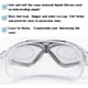 thumbnail image 1 of Gafas de natación para adultos, antivaho, sin fugas, visión clara, protección UV 180, fácil de ajustar, gafas de natación profesionales súper cómodas para hombres y mujeres, 1 of 3