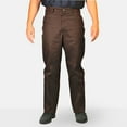 thumbnail image 2 of Ben Davis Men's Classic Original Ben's 50/50 Blend Twill Work Pants Charcoal Heather, 2 of 8