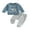 Blue, variant on Suealasg 2Pcs Toddler Boys Fall Clothes 1T  2T 3T 4T 5T Little Boys Long Sleeve Crew Neck Tractor Print Sweatshirt Long Pants Sets