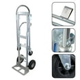 thumbnail image 4 of labwork 1000Lbs Aluminum Hand Truck 2 In 1 Folding Trolley Folding Dolly Cart, 4 of 12