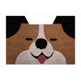 thumbnail image 1 of Tapete de Entrada Coco Animal Perro 40x60 cm – Natural y Antideslizante, 1 of 5