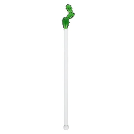

NUOLUX 1pc Creative Long Handle Cactus Stirrer Juice Blender Stick Stirring Rod for Bar