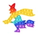 thumbnail image 2 of Press Bubble Halloween Rainbow Witch Toy Juguetes educativos Autismo Necesidades especiales Aliviador de estrés Juguetes de descompresión de silicona Grandes regalos para niños, 2 of 8