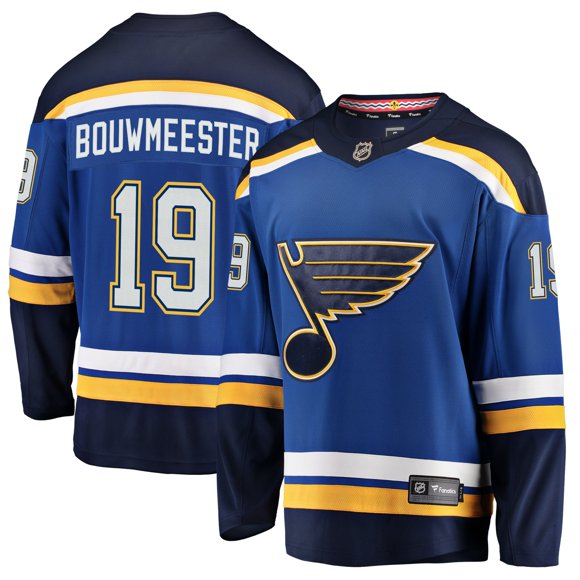 Jay Bouwmeester St. Louis Blues NHL Fanatics Breakaway Home Jersey