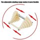 thumbnail image 4 of 1 Herramienta de reparación de motor beige de 7 capas y 6 ranuras, molde de bobinado de motor tipo pagoda, herramienta universal de bobinado de micromotores monofásicos, 4 of 4