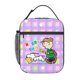thumbnail image 3 of Bolsa de almuerzo con aislamiento térmico personalizada con diseño de Charlie Brown y hojas rastrilladas, lonchera reutilizable para mujeres, bolsas de mano para guardar alimentos para niños, 3 of 5
