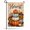 A, variant on XaaKee Garden Flags, Gather Days Pumpkin Stack Floral Arrangement, Double-sided High-Quality White Linen Garden Flags For Outside, Fall Yard Decor 12x18Inch