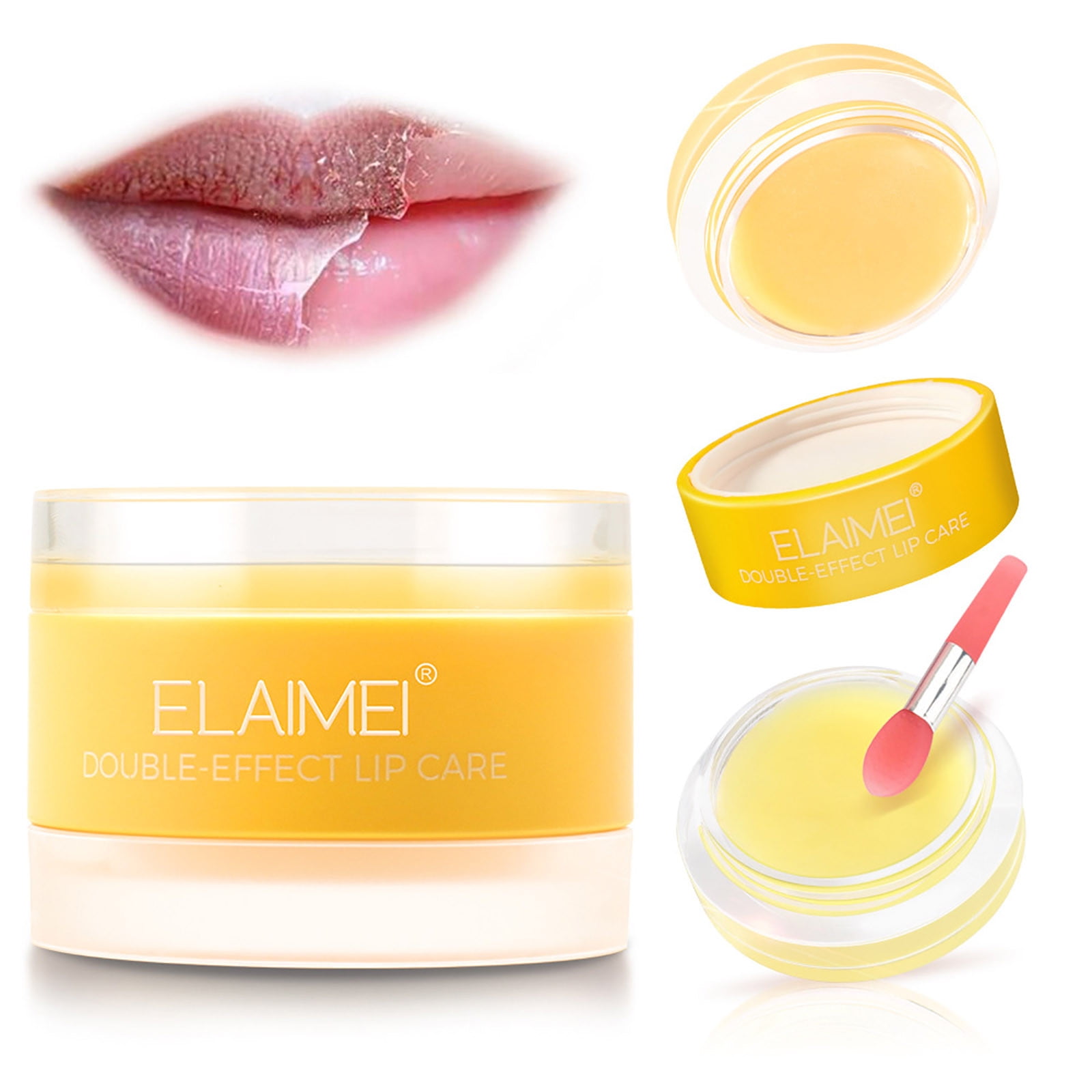 EJWQWQE Lip Mask Double Effect Sleep Lipstick Repair, Moisturize, Fade