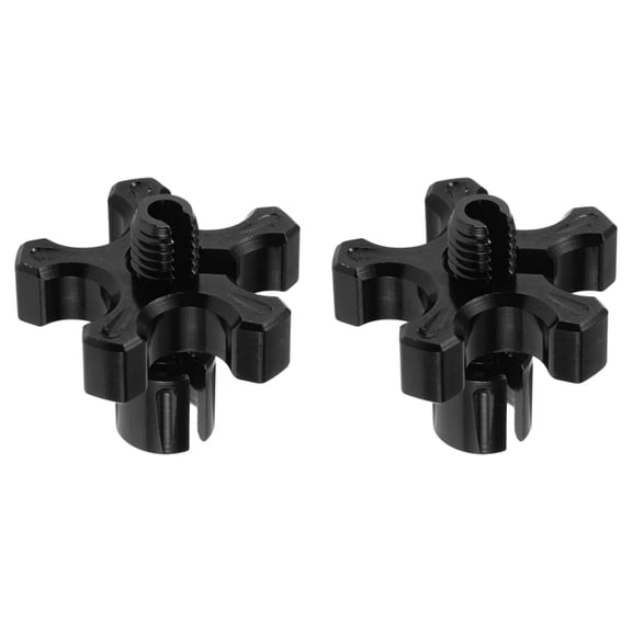 Unique Bargains 2 Pcs M8 Motorcycle Clutch Brake Cable Adjuster Screw Aluminum Alloy Brake Clutch Line Adjusting Bolt for Motorbike Scooter Dirt Bike Black
