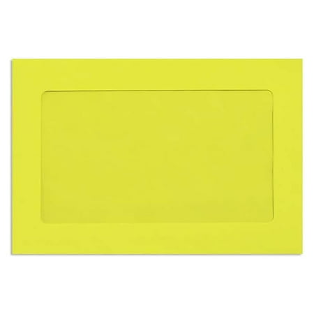 UPC: 0848614076970 | 6 x 9 Full Face Window Envelopes – Citrus (250 Qty.)