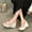 #244-White, variant on Wowcloth Women's Fashion Casual Beach Slide Sandals – Transparent Strap Round Toe Open-Toe with Thick Wedge Heel for Spring Footwear