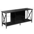 behost-65-inch-tv-stand-with-led-lights-power-outlets-black