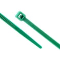 thumbnail image 2 of Secure Cable Ties 4 Inch Green Miniature Nylon Cable Tie - 100 Pack, 2 of 5