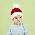 thumbnail image 5 of SPRING PARK Baby Christmas Hat Christmas Baby Hats with Big Plush Ball, Christmas Beanie Hats for Infant Toddler Christmas Party, 5 of 8
