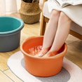 thumbnail image 5 of Lavabo para remojo de pies - Tina extragrande para remojo de pies - Baño de pies para pedicura - Spa de pies casero para remojar los pies, desintoxicar las uñas de los pies y los tobillos, pedicura,, 5 of 5