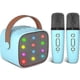 thumbnail image 1 of Karaoke Machine for Kids with 2 Wireless Microphones, Portable Karaoke Machine with Bluetooth for Kids, Adults, 1 of 4